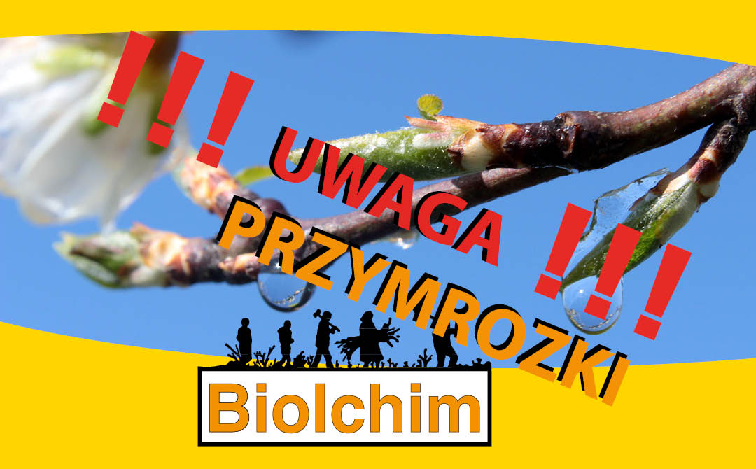 Uwaga OSTRZEŻENIE! Nadchodzą przymrozki!